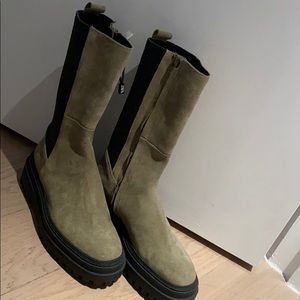 Zara Real Leather Boots